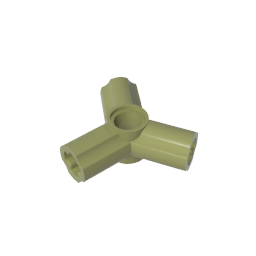 GDS-922 - Technic Axle and Pin Connector Triple [120 Degrees Offset]
