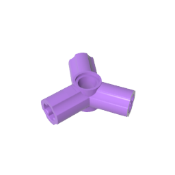 GDS-922 - Technic Axle and Pin Connector Triple [120 Degrees Offset]