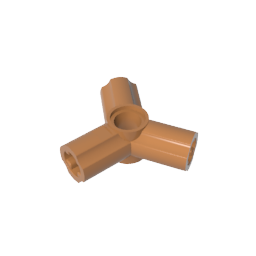 GDS-922 - Technic Axle and Pin Connector Triple [120 Degrees Offset]