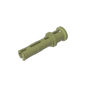 GDS-923 - Technic Pin Long with Friction Ridges Lengthwise and Stop Bush [Ridge Near Rim]
