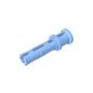 GDS-923 - Technic Pin Long with Friction Ridges Lengthwise and Stop Bush [Ridge Near Rim]