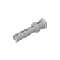 GDS-923 - Technic Pin Long with Friction Ridges Lengthwise and Stop Bush [Ridge Near Rim]