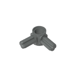 GDS-924 - Technic Pin Connector Hub with 2 Perpendicular Axles