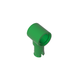 GDS-925 - Technic Pin Connector Hub with 1 Pin with Friction Ridges Lengthwise