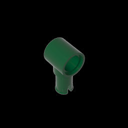 GDS-925 - Technic Pin Connector Hub with 1 Pin with Friction Ridges Lengthwise