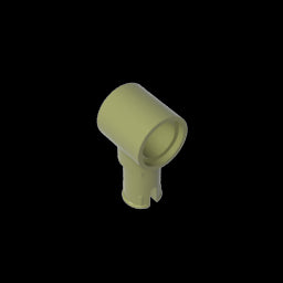 GDS-925 - Technic Pin Connector Hub with 1 Pin with Friction Ridges Lengthwise
