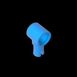 GDS-925 - Technic Pin Connector Hub with 1 Pin with Friction Ridges Lengthwise