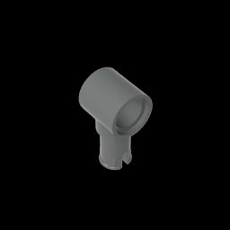 GDS-925 - Technic Pin Connector Hub with 1 Pin with Friction Ridges Lengthwise
