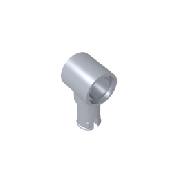 GDS-925 - Technic Pin Connector Hub with 1 Pin with Friction Ridges Lengthwise