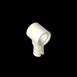 GDS-925 - Technic Pin Connector Hub with 1 Pin with Friction Ridges Lengthwise