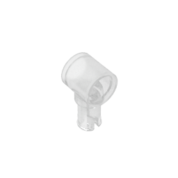GDS-925 - Technic Pin Connector Hub with 1 Pin with Friction Ridges Lengthwise