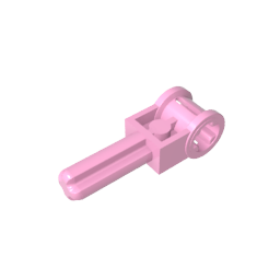 GDS-928 - Technic Axle 1.5 with Perpendicular Axle Connector (Technic Pole Reverser Handle)
