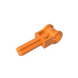 GDS-928 - Technic Axle 1.5 with Perpendicular Axle Connector (Technic Pole Reverser Handle)