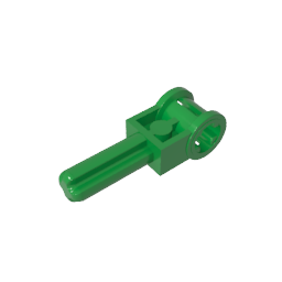 GDS-928 - Technic Axle 1.5 with Perpendicular Axle Connector (Technic Pole Reverser Handle)
