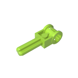 GDS-928 - Technic Axle 1.5 with Perpendicular Axle Connector (Technic Pole Reverser Handle)
