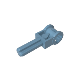 GDS-928 - Technic Axle 1.5 with Perpendicular Axle Connector (Technic Pole Reverser Handle)