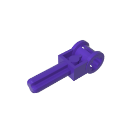 GDS-928 - Technic Axle 1.5 with Perpendicular Axle Connector (Technic Pole Reverser Handle)