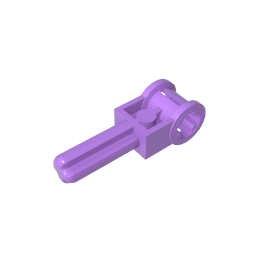 GDS-928 - Technic Axle 1.5 with Perpendicular Axle Connector (Technic Pole Reverser Handle)