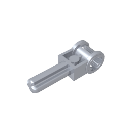 GDS-928 - Technic Axle 1.5 with Perpendicular Axle Connector (Technic Pole Reverser Handle)