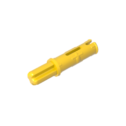 GDS-929 - Technic Axle Pin 3L with Friction Ridges Lengthwise and 1L Axle