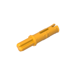 GDS-929 - Technic Axle Pin 3L with Friction Ridges Lengthwise and 1L Axle