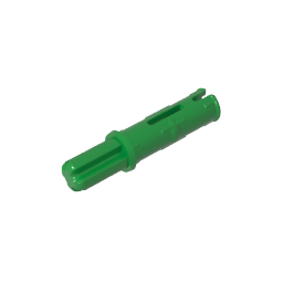 GDS-929 - Technic Axle Pin 3L with Friction Ridges Lengthwise and 1L Axle