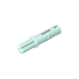 GDS-929 - Technic Axle Pin 3L with Friction Ridges Lengthwise and 1L Axle