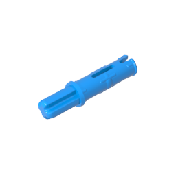 GDS-929 - Technic Axle Pin 3L with Friction Ridges Lengthwise and 1L Axle