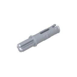 GDS-929 - Technic Axle Pin 3L with Friction Ridges Lengthwise and 1L Axle