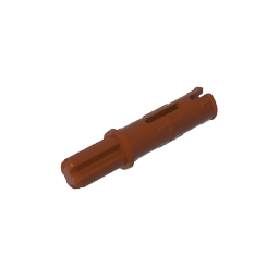 GDS-929 - Technic Axle Pin 3L with Friction Ridges Lengthwise and 1L Axle