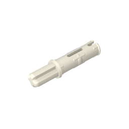 GDS-929 - Technic Axle Pin 3L with Friction Ridges Lengthwise and 1L Axle