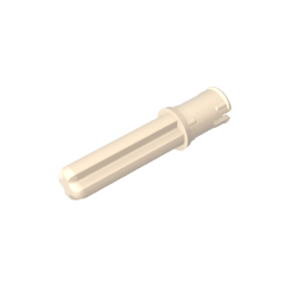 GDS-930 - Technic Axle Pin 3L with Friction Ridges Lengthwise and 2L Axle