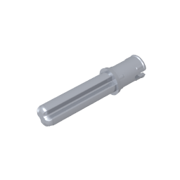 GDS-930 - Technic Axle Pin 3L with Friction Ridges Lengthwise and 2L Axle