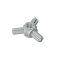 GDS-933 - Technic Axle Connector Hub with 3 Axles at 120 Degrees