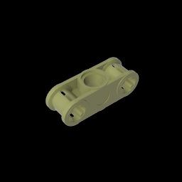GDS-935 - Technic Axle and Pin Connector Perpendicular 3L with Centre Pin Hole