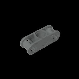 GDS-935 - Technic Axle and Pin Connector Perpendicular 3L with Centre Pin Hole