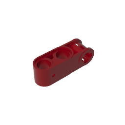 GDS-936 - Technic Axle and Pin Connector Perpendicular 3L with 2 Pin Holes