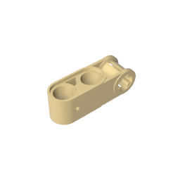 GDS-936 - Technic Axle and Pin Connector Perpendicular 3L with 2 Pin Holes