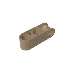 GDS-936 - Technic Axle and Pin Connector Perpendicular 3L with 2 Pin Holes