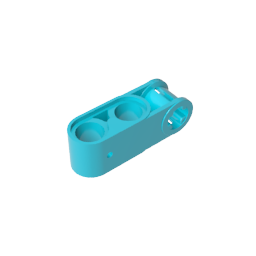 GDS-936 - Technic Axle and Pin Connector Perpendicular 3L with 2 Pin Holes