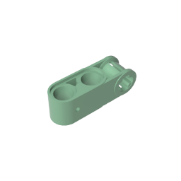 GDS-936 - Technic Axle and Pin Connector Perpendicular 3L with 2 Pin Holes