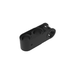 GDS-936 - Technic Axle and Pin Connector Perpendicular 3L with 2 Pin Holes