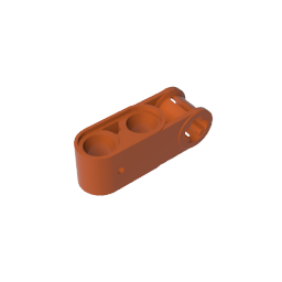 GDS-936 - Technic Axle and Pin Connector Perpendicular 3L with 2 Pin Holes