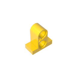 GDS-937 - Technic Pin Connector Plate 1 x 2 x 1 2/3 [Two Holes On Top]