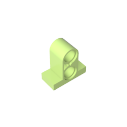 GDS-937 - Technic Pin Connector Plate 1 x 2 x 1 2/3 [Two Holes On Top]