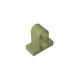 GDS-937 - Technic Pin Connector Plate 1 x 2 x 1 2/3 [Two Holes On Top]