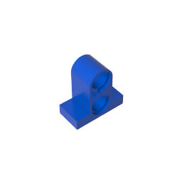 GDS-937 - Technic Pin Connector Plate 1 x 2 x 1 2/3 [Two Holes On Top]