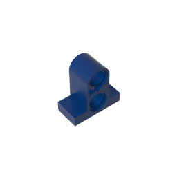 GDS-937 - Technic Pin Connector Plate 1 x 2 x 1 2/3 [Two Holes On Top]