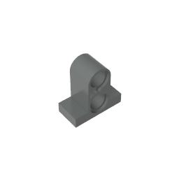 GDS-937 - Technic Pin Connector Plate 1 x 2 x 1 2/3 [Two Holes On Top]