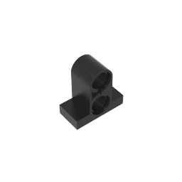 GDS-937 - Technic Pin Connector Plate 1 x 2 x 1 2/3 [Two Holes On Top]